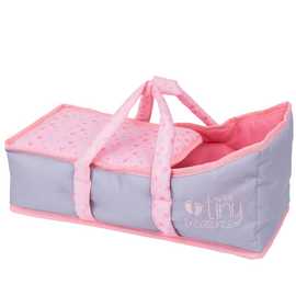 My First Tiny Treasures Baby Doll Carry Cot