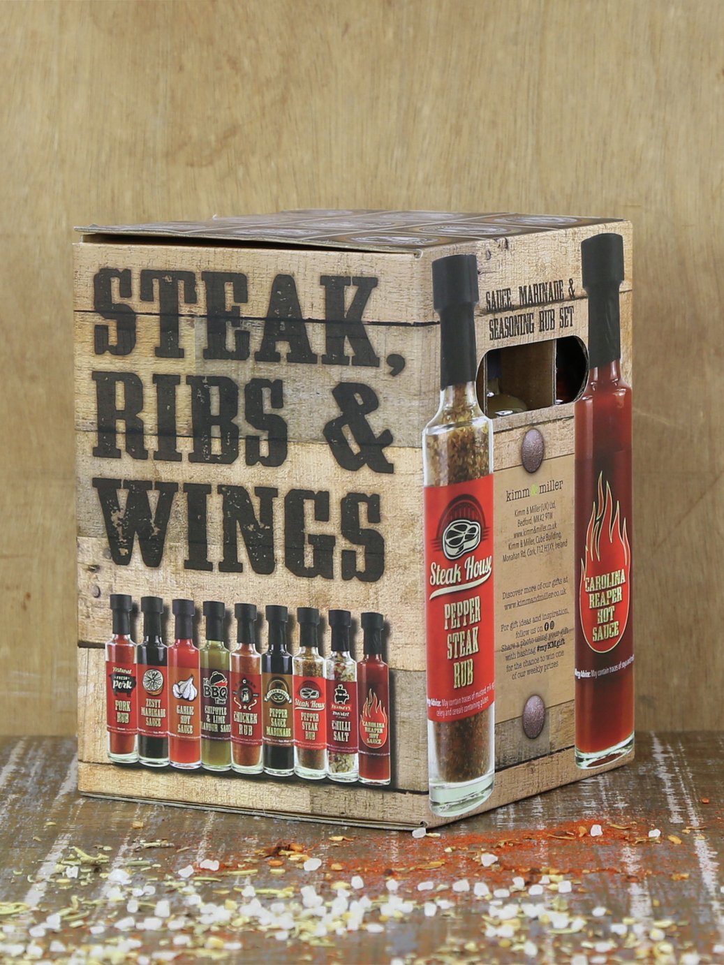 Kimm & Miller Streak Ribs and Wings Selection Set