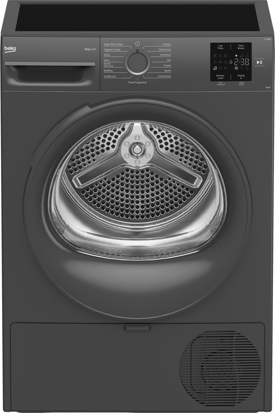 Beko BM3T31023NA 10KG Heat Pump Tumble Dryer - Anthracite
