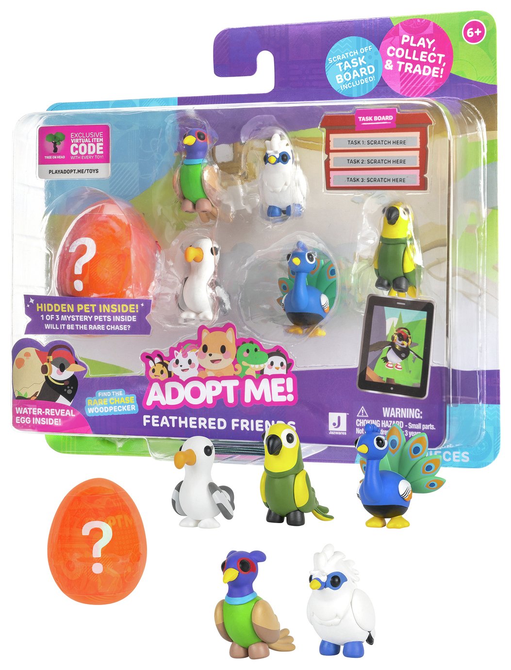 Adopt Me! Pets Multipack Feathered Friends – Pack of 6