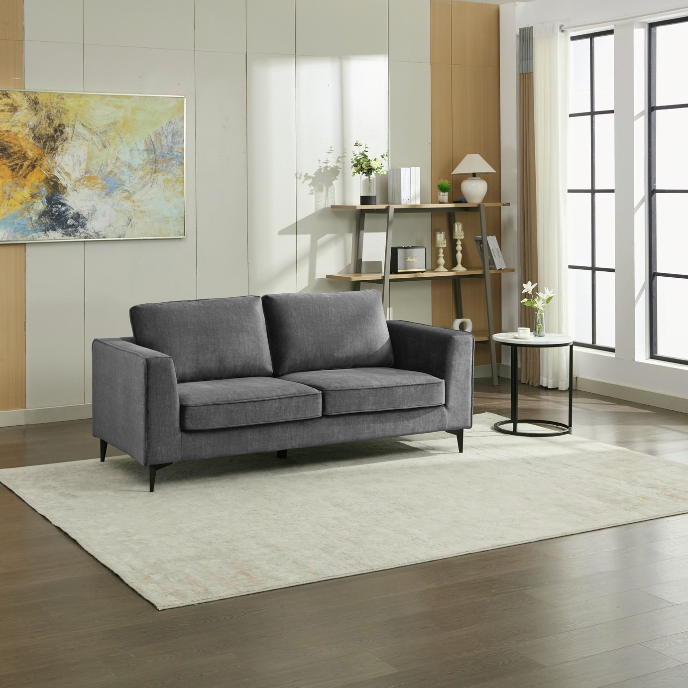 Sofa Source Mora 3 Seater Sofa - Grey