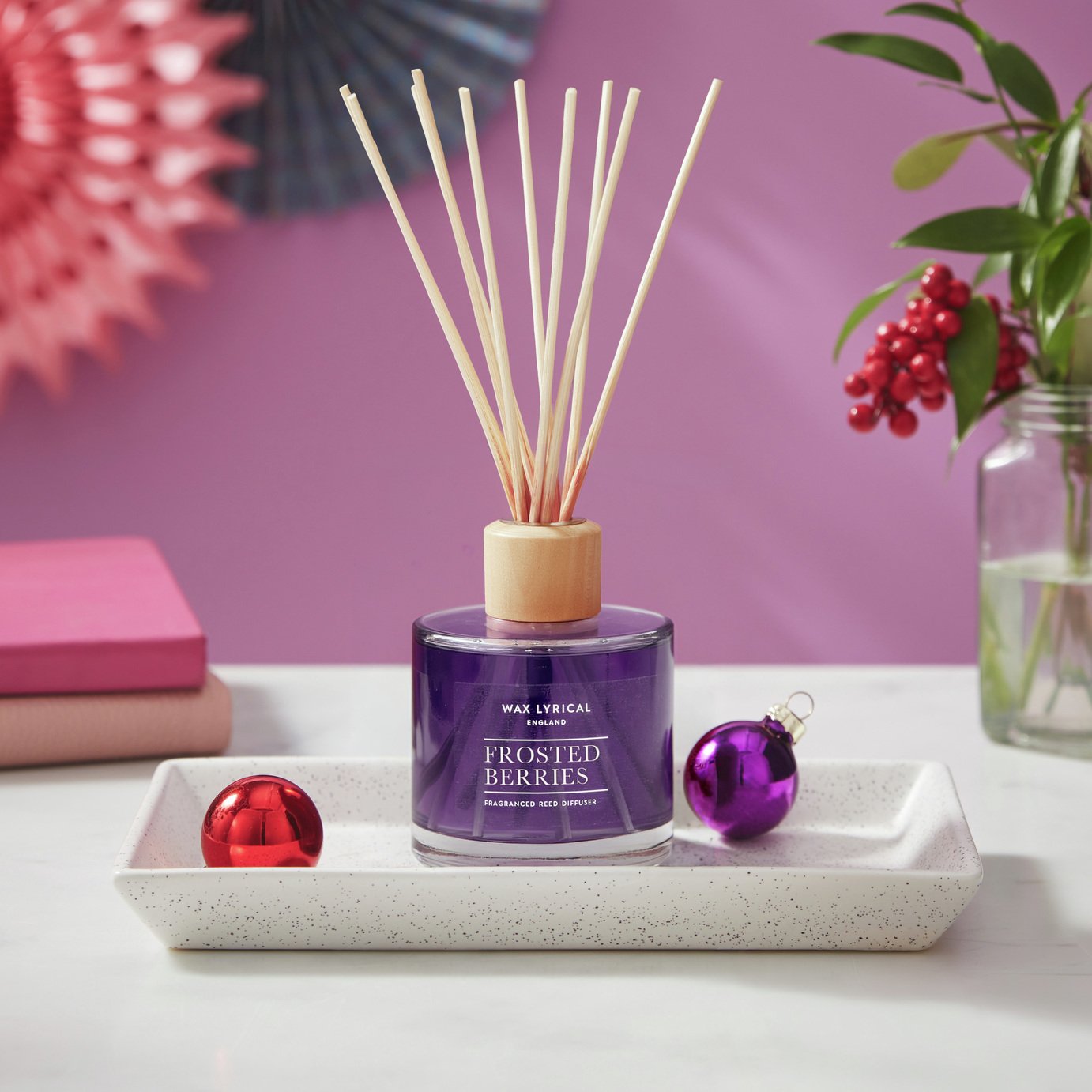 Wax Lyrical 200ml Reed Diffuser - Frosted Berries