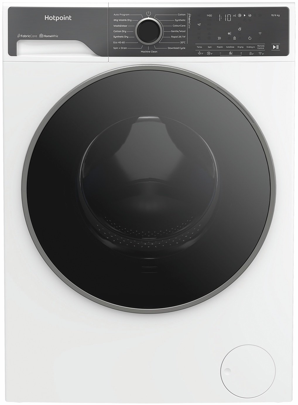 Hotpoint HPD1093ACAREUK 10KG/6KG 1400 Spin Washer Dryer - White