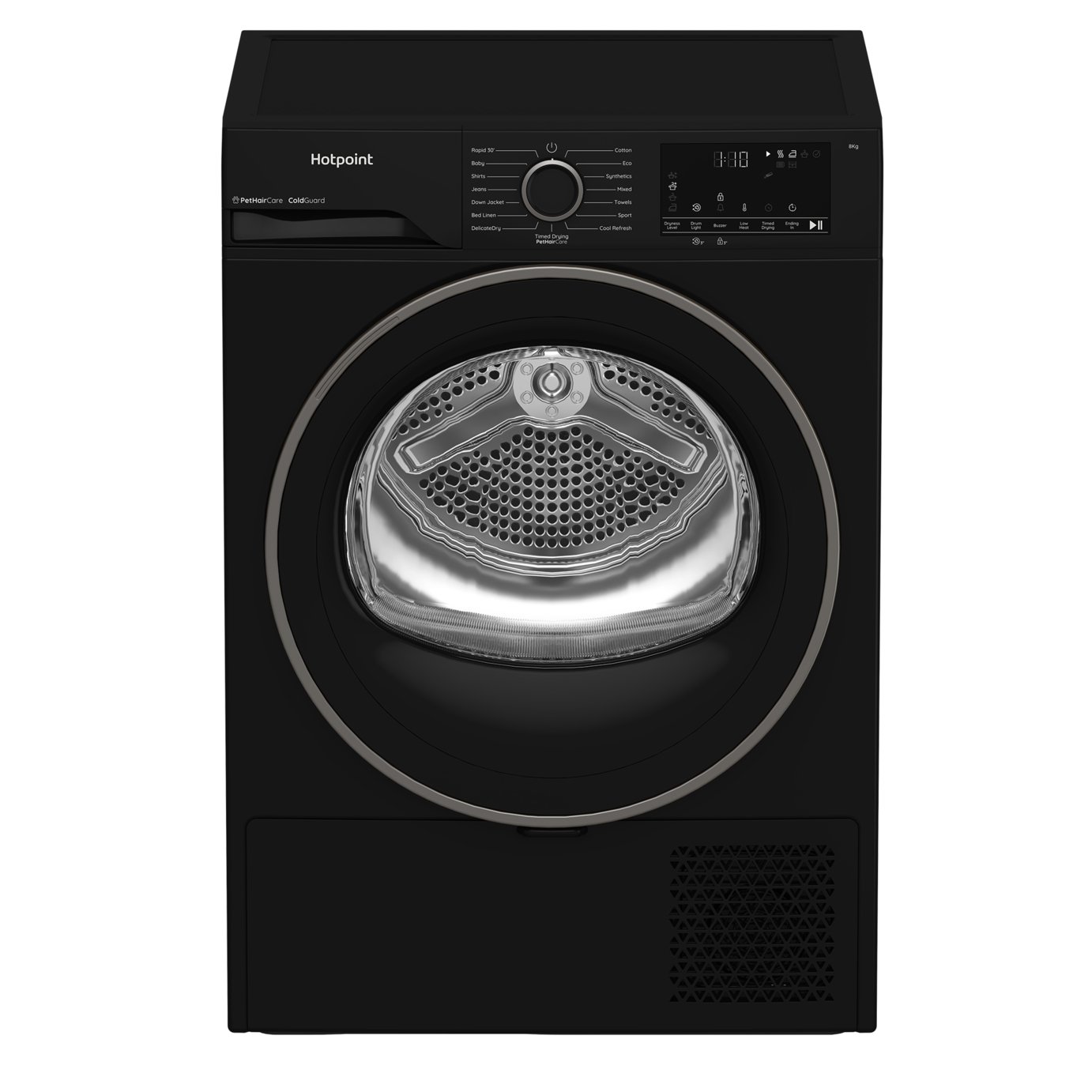 Hotpoint CHSD83MBBUK 8KG Heat Pump Tumble Dryer - Black