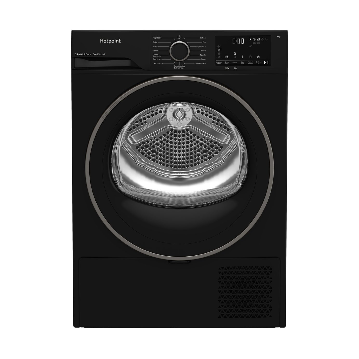 Hotpoint CHSD84MBBUK 8KG Heat Pump Tumble Dryer - Black