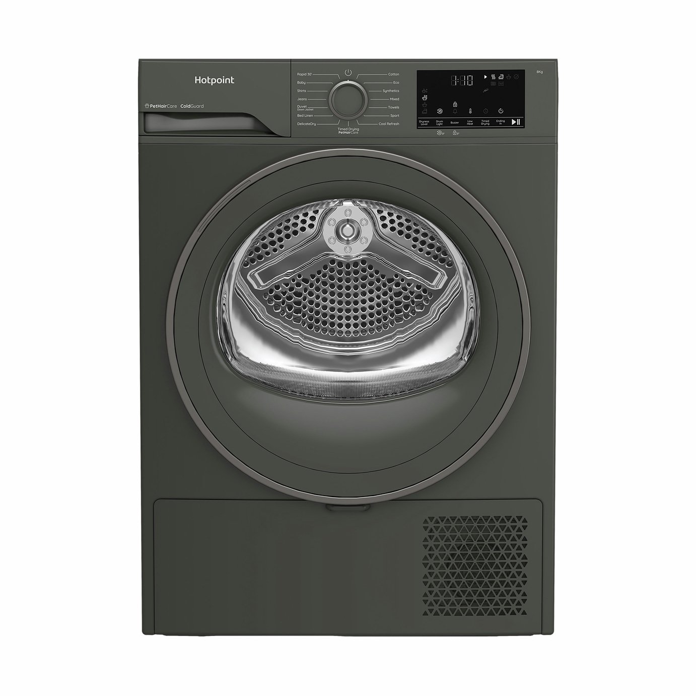 Hotpoint CHSD84MGGUK 8KG Heat Pump Tumble Dryer - Graphite