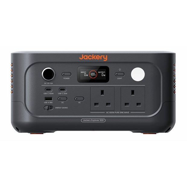 Buy Jackery Explorer E500 V2 Portable Power Station- 512Wh