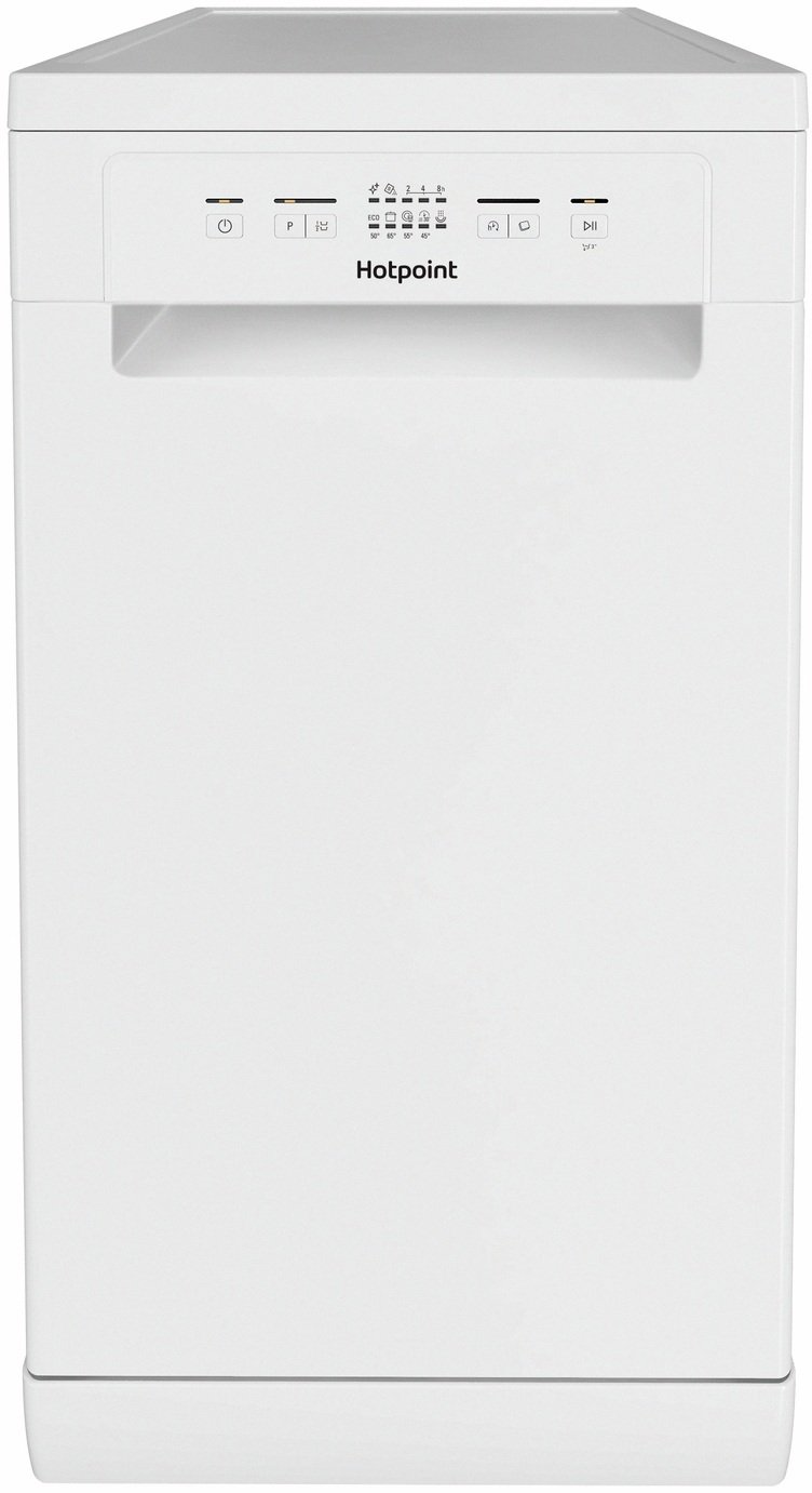 Hotpoint HP2FD10CS90WUK Slimline Dishwasher - White