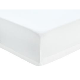 Argos Home Plain White Fitted Sheet - Small Double