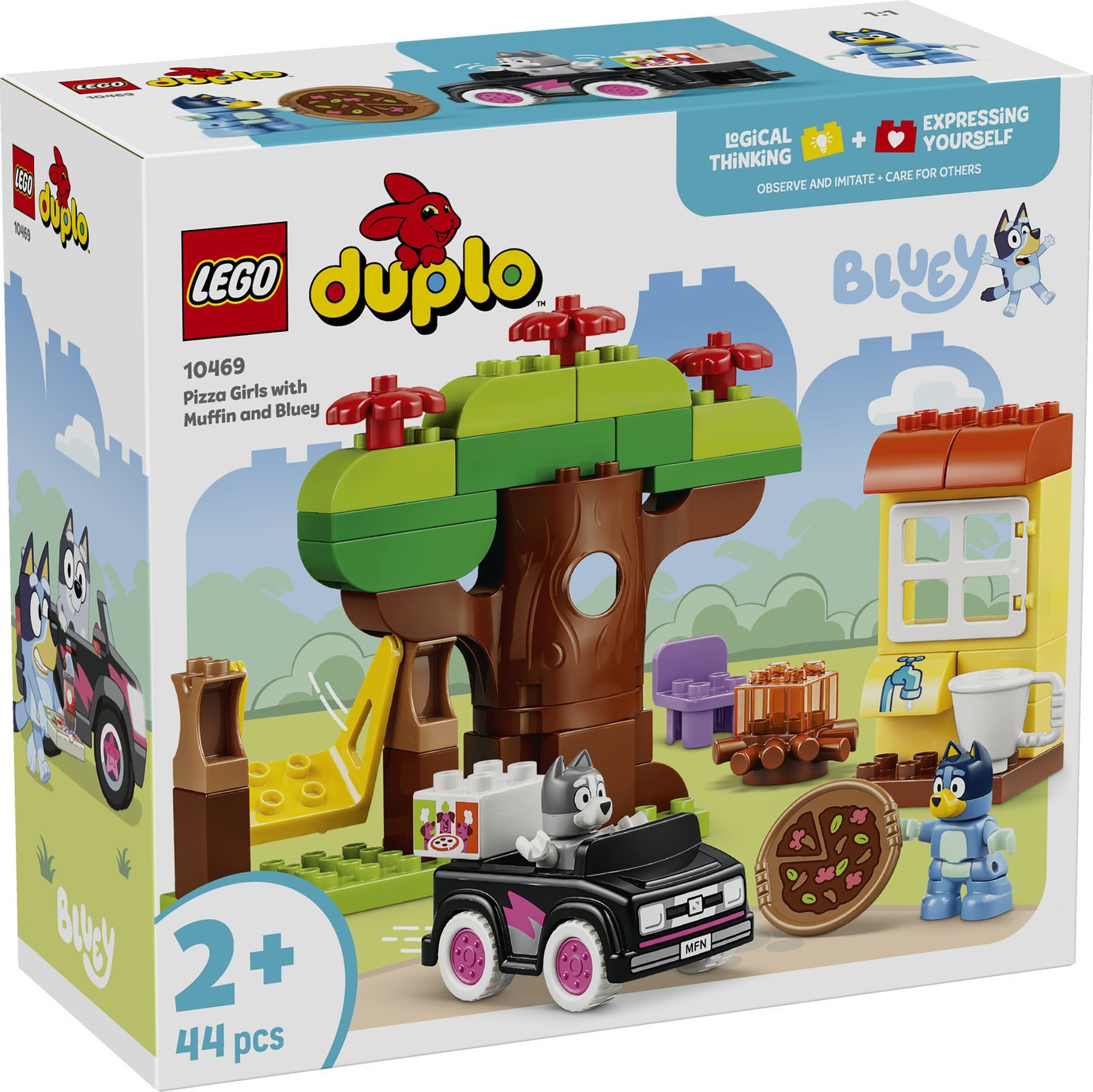 LEGO DUPLO Bluey Pizza Girls with Muffin and Bluey 10469 PREORDER