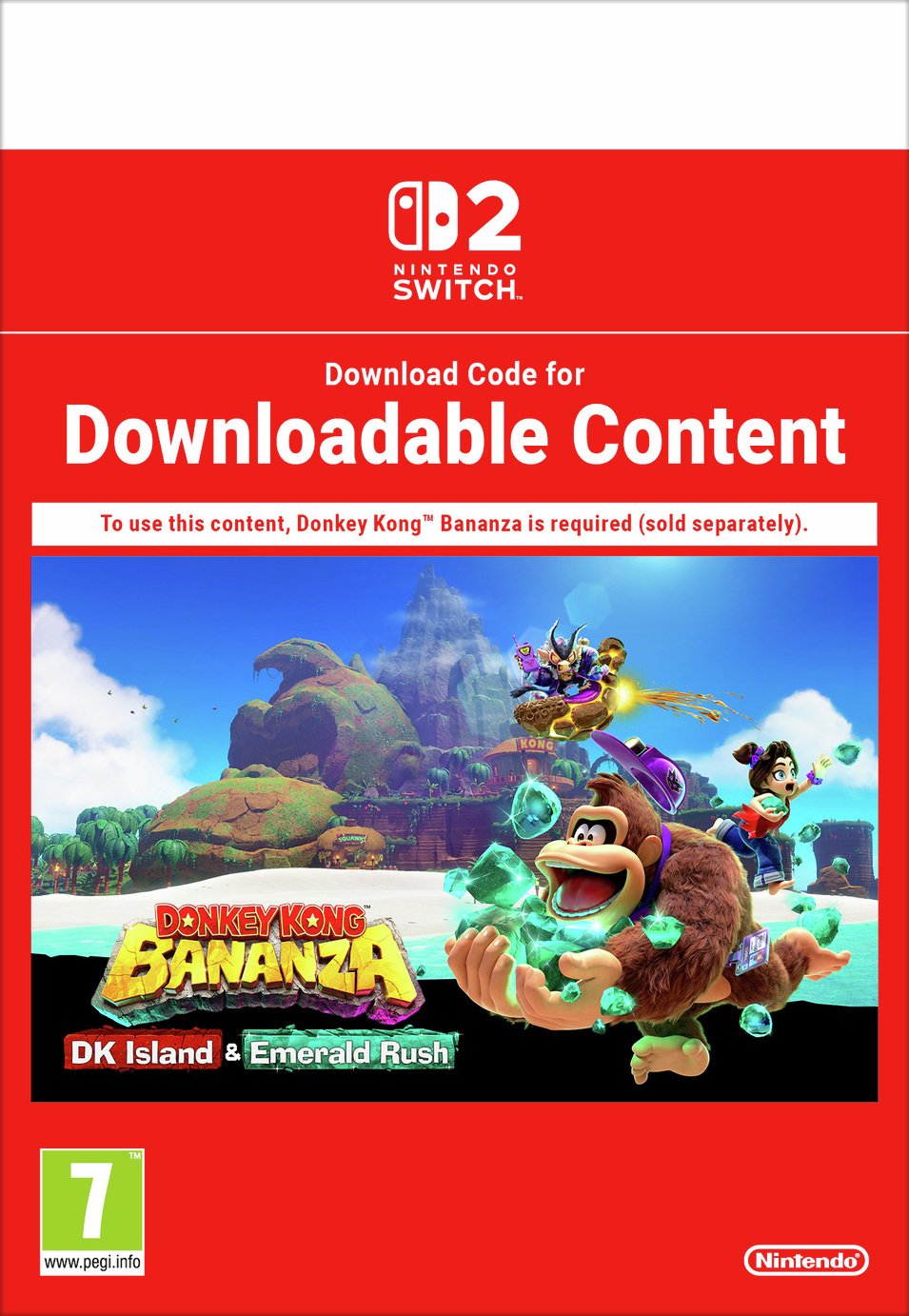 Donkey Kong Bananza: DK Island & Emerald Rush Nintendo Switch Game