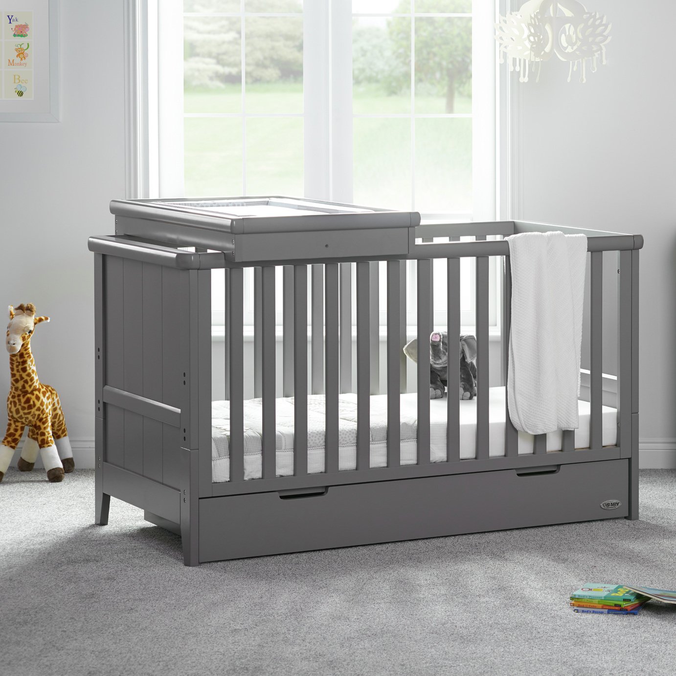 baby changing unit top
