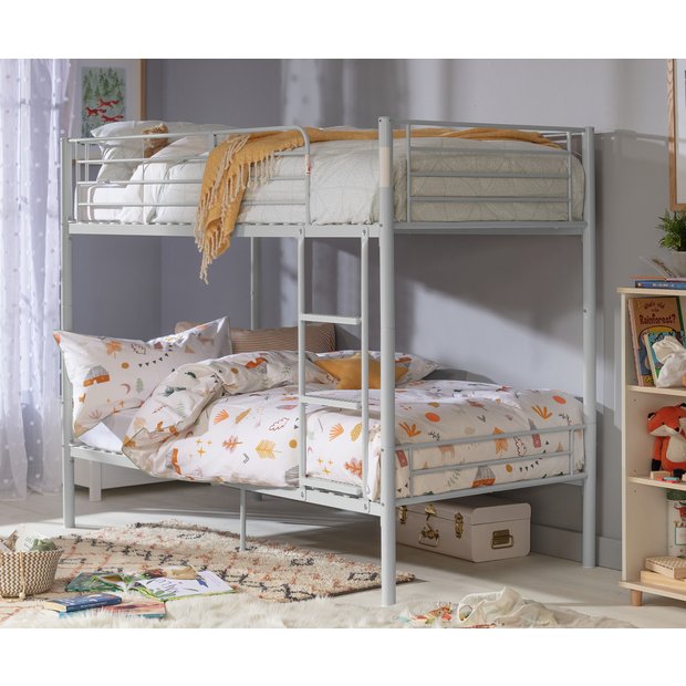 Buy Argos Home Mason Take Home Today Metal Bunk Bed Silver Kids beds Argos