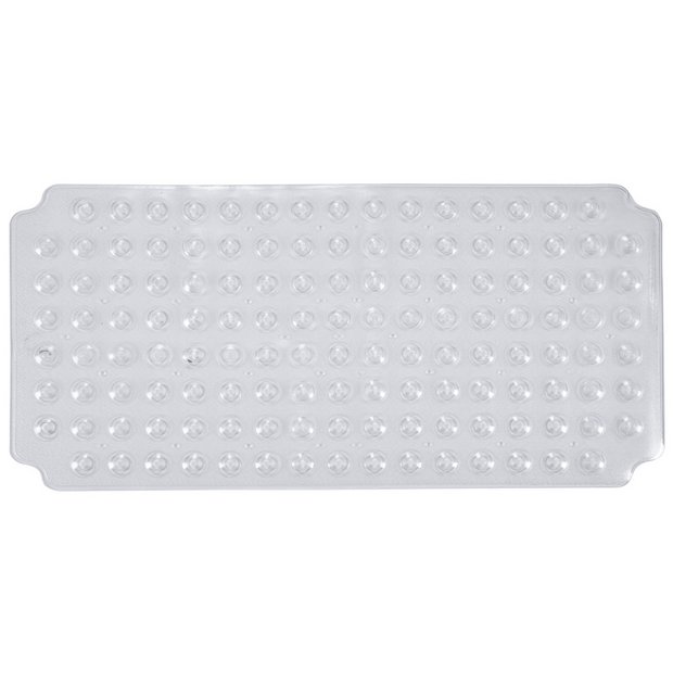 Buy Argos Home Rubber Bath Mat - White | Bath mats | Argos