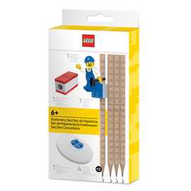 LEGO Stationery Set with Minifigure