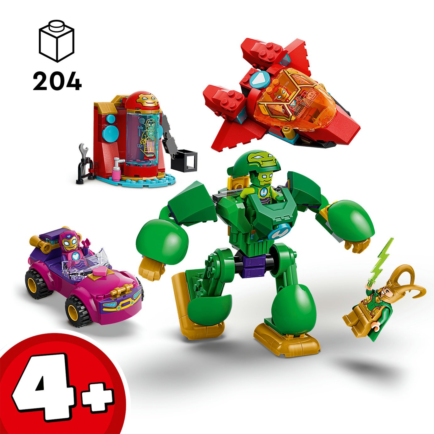 LEGO Marvel Iron Man & His Awesome Friends Loki vs. Team Iron Man 11211 PREORDER