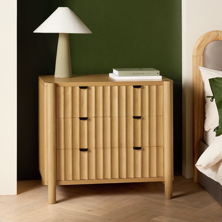 Habitat Heena 4 Drawer Chest - Natural Wood