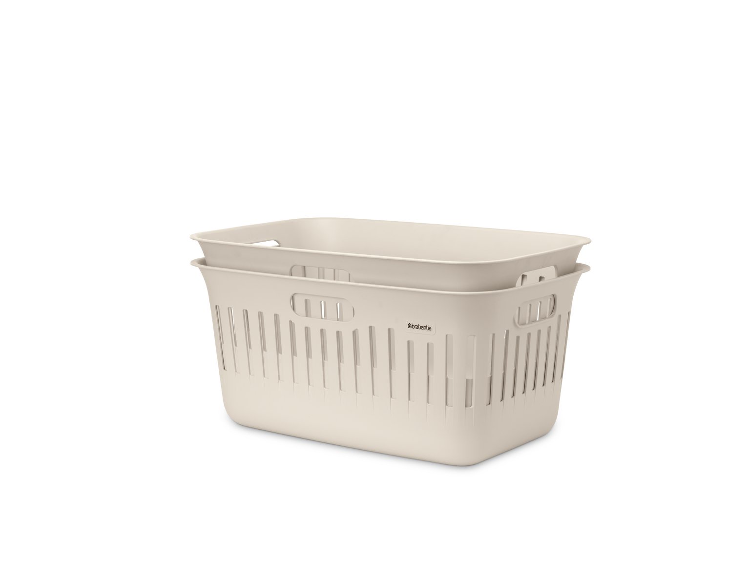 Brabantia Collect-It 40L Set of 2 Laundry Basket - Beige