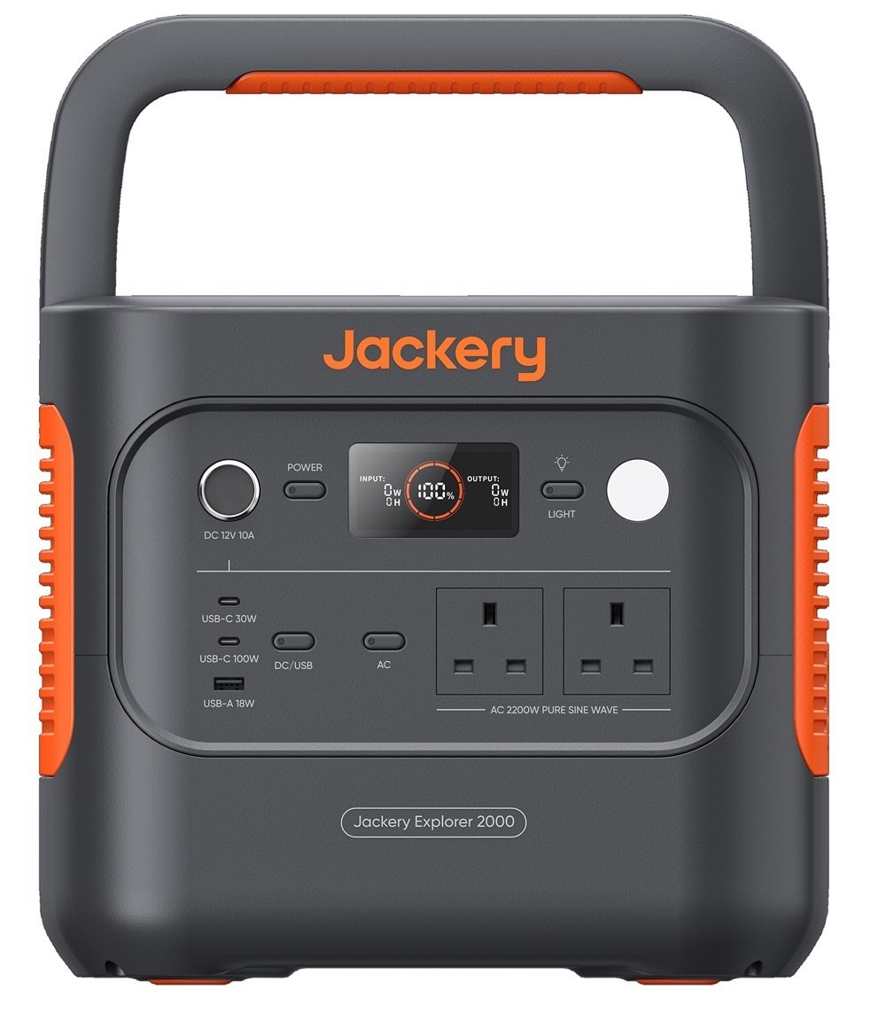 Jackery Explorer 2000 V2 Portable Power Station - 1070Wh