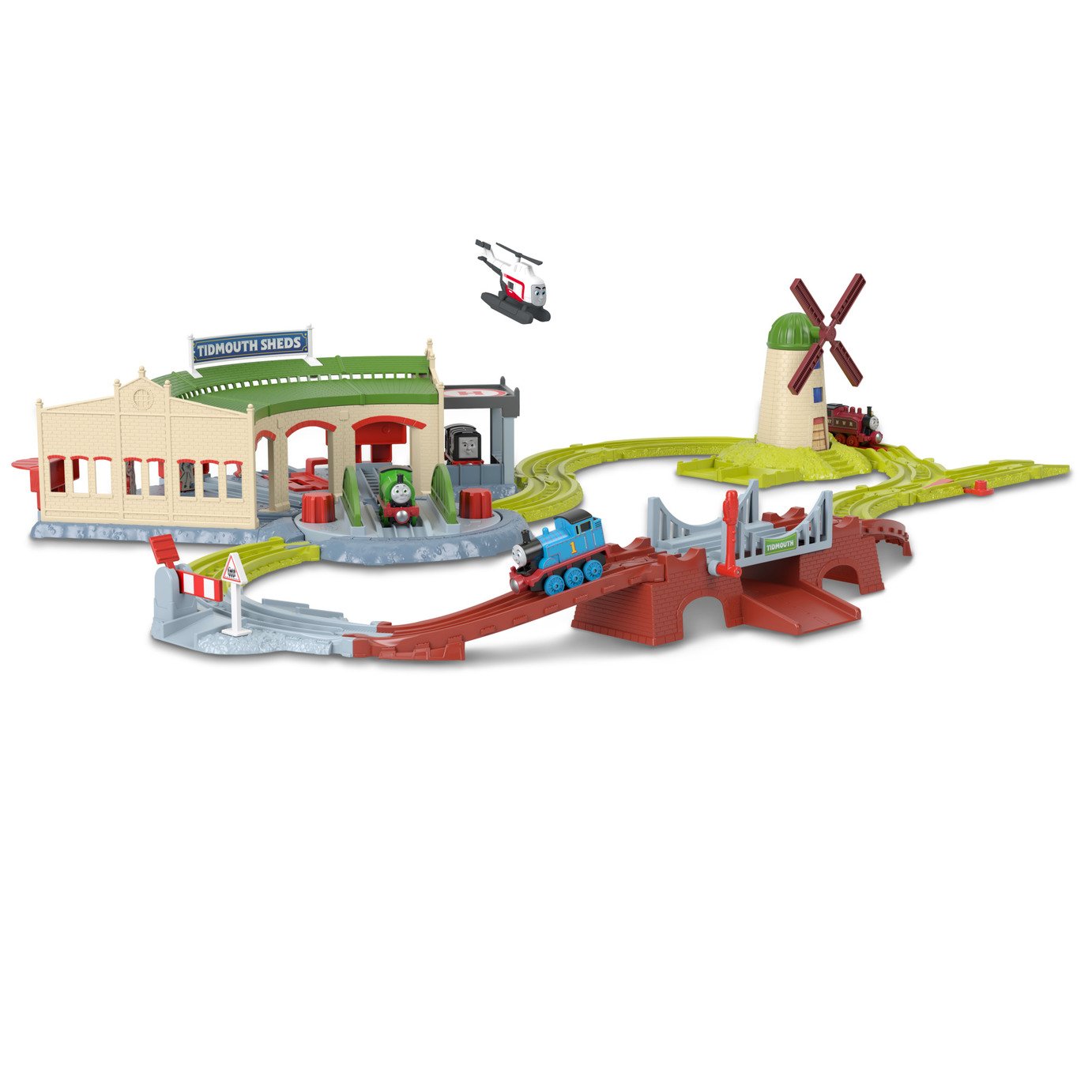 Thomas & Friends Explorin' Tidmouth Sheds Track Set by Fisher-Price