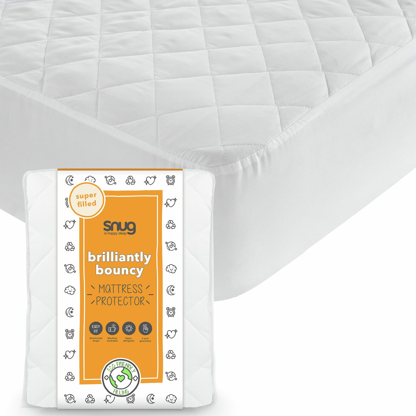 Snug Brilliantly Bouncy Mattress Protector