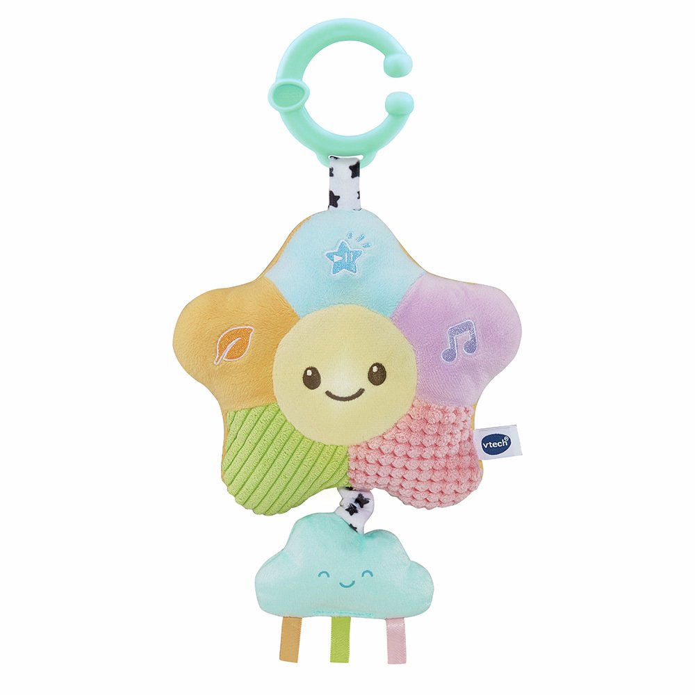 VTech Soothing Sounds Light-Up Star Musical Soft Toy - Multicolour