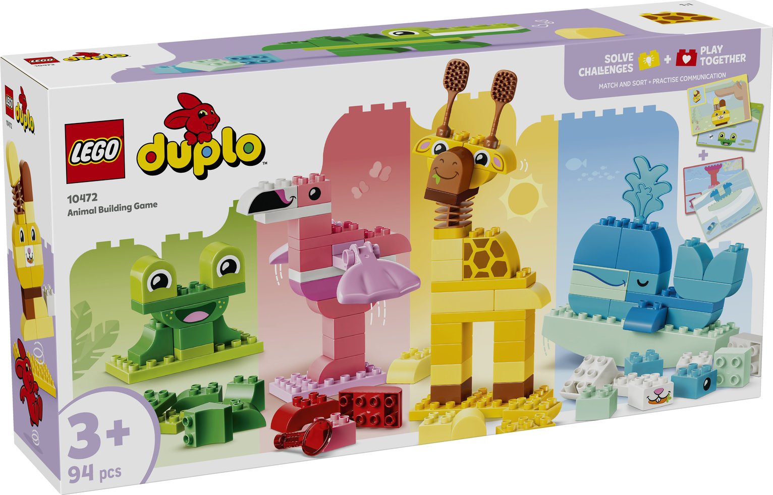 LEGO DUPLO Animal Building Game - Toddler Learning Toy 10472 PREORDER