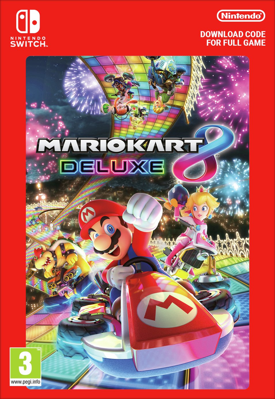 Mario Kart 8 Deluxe Nintendo Switch Game
