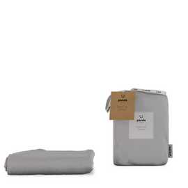 Panda Bamboo 320 TC Plain Light Grey Bedding Set