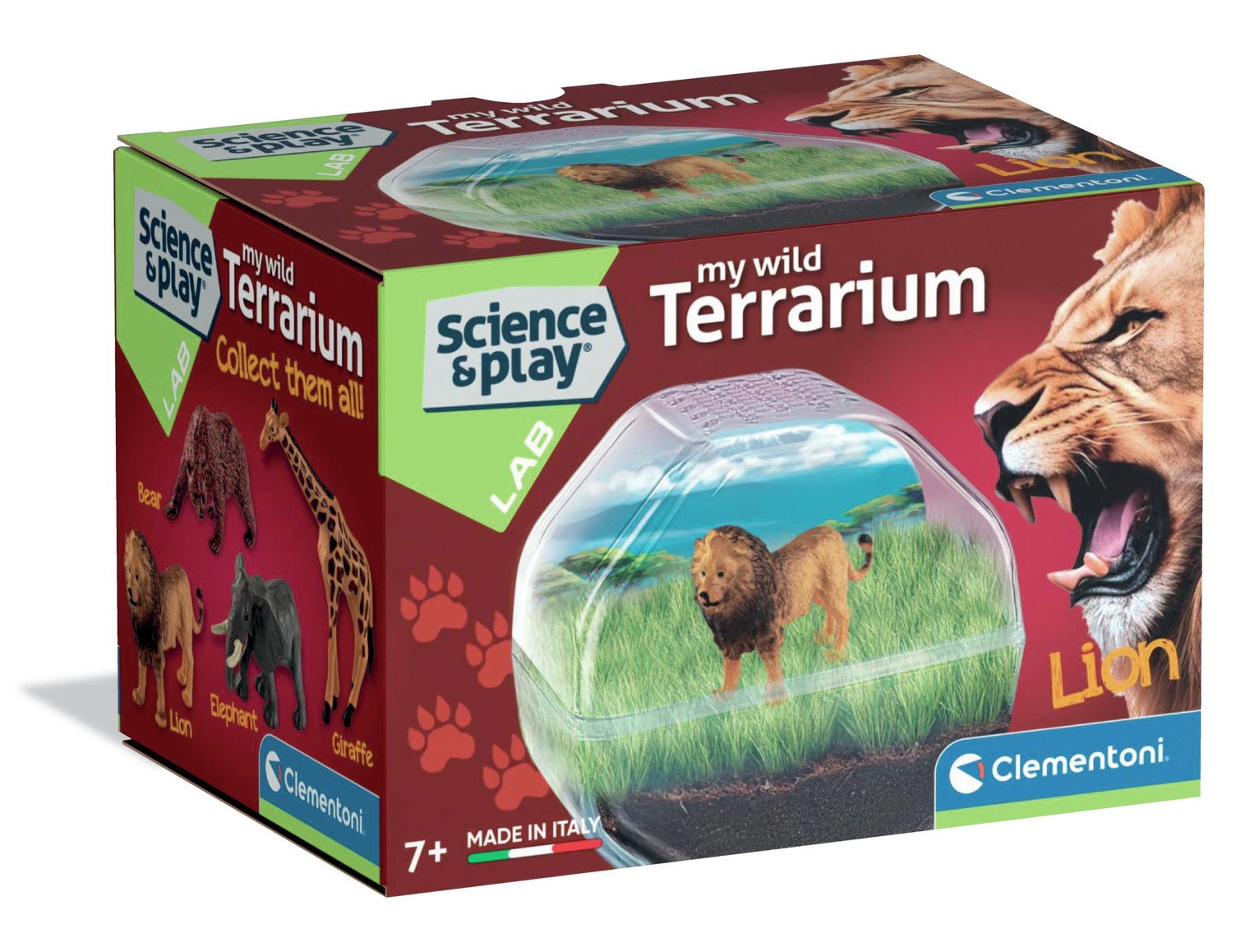 Clementoni Mini Lion Habitat Science and Discovery Kit