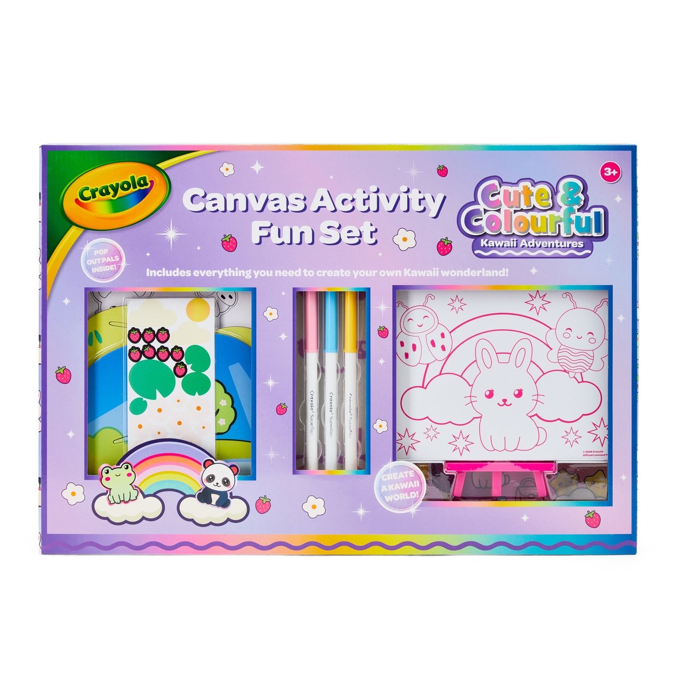 Crayola Canvas & Activity Painting Set