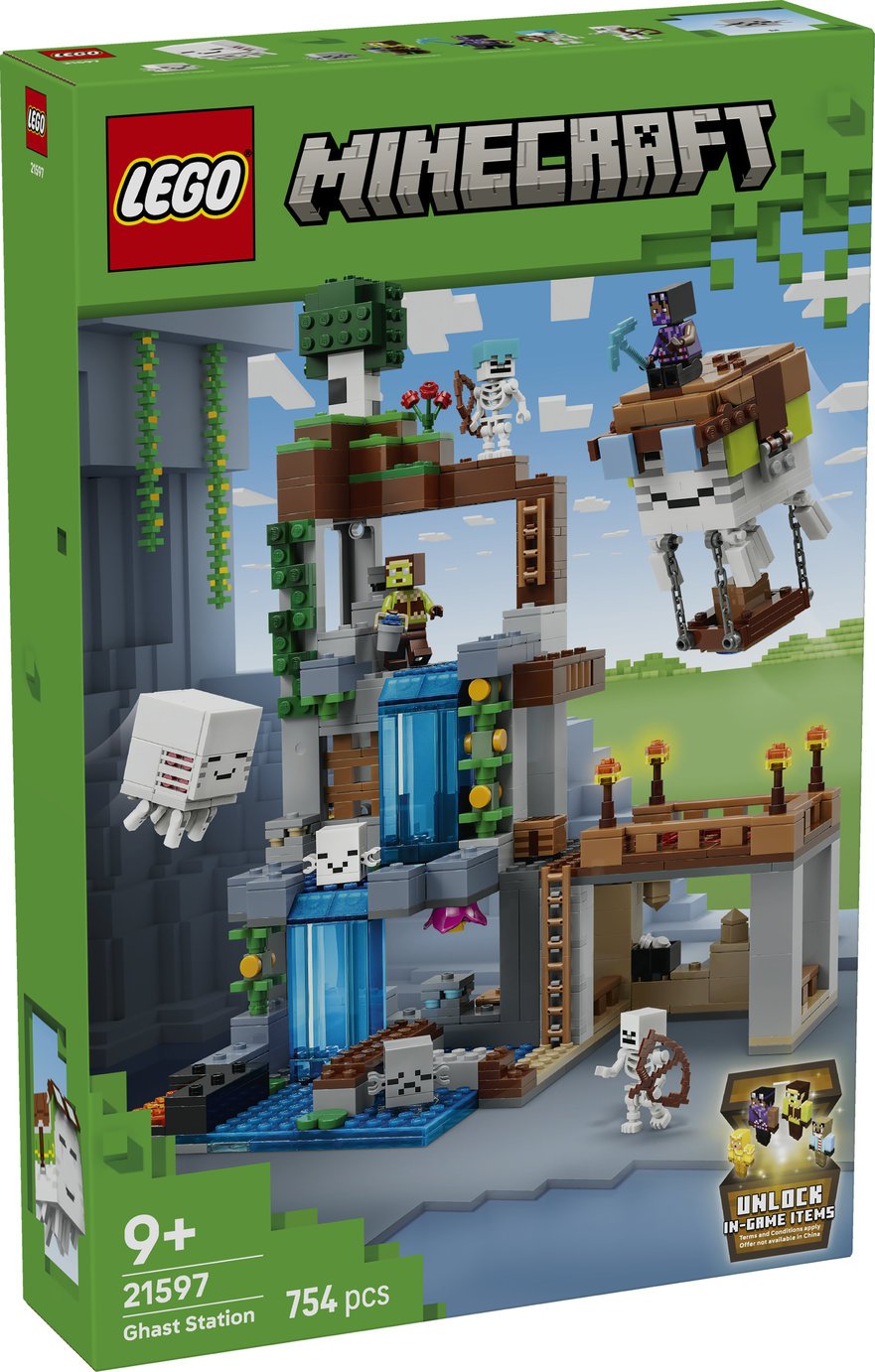 LEGO Minecraft Ghast Station Building Toy for Kids 21597 PREORDER