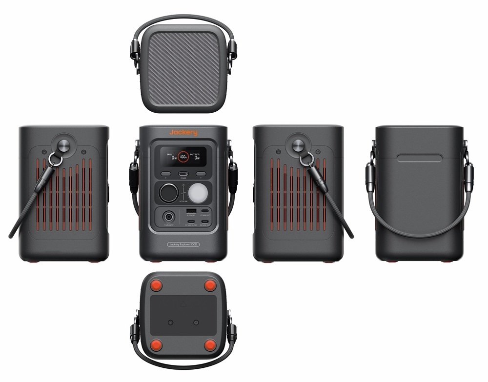 Jackery Explorer 300D Portable Power Station- 288Wh