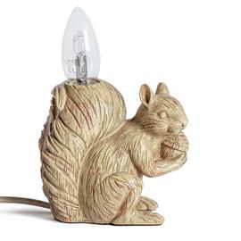 Argos Home Cyril The Squirrel Table Lamp - Light Wood