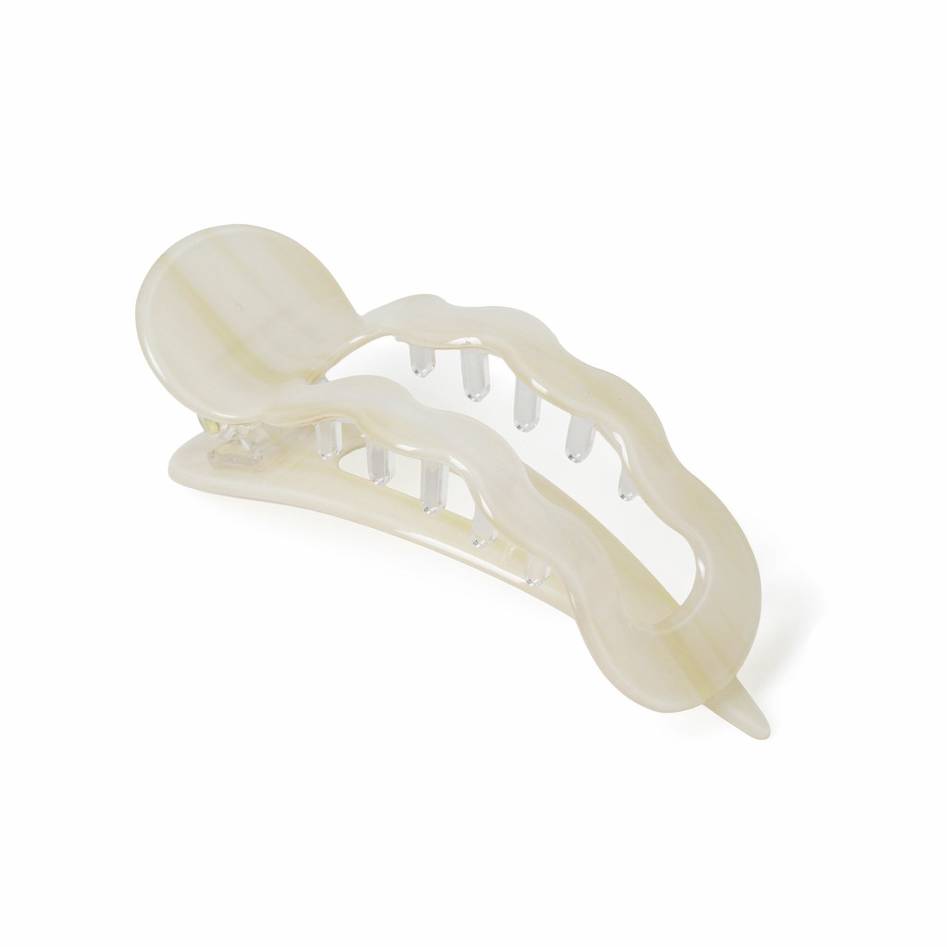Freedom Cream Curved Hair Claw Clip