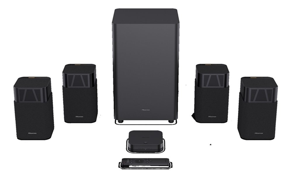 Hisense HT Saturn Bluetooth Soundbar with Wireless Sub