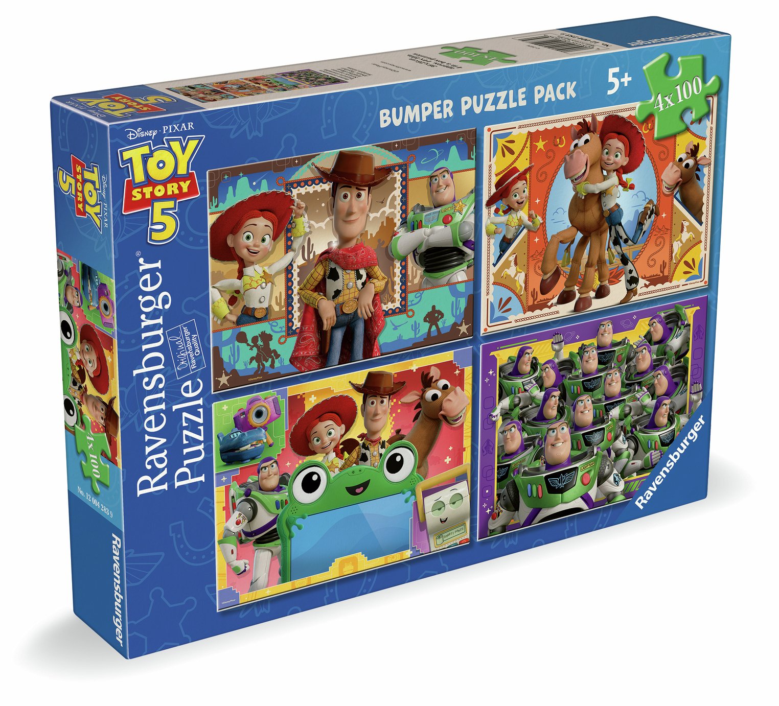 Ravensburger Toy Story 5 100 Piece Bumper Puzzle Pack