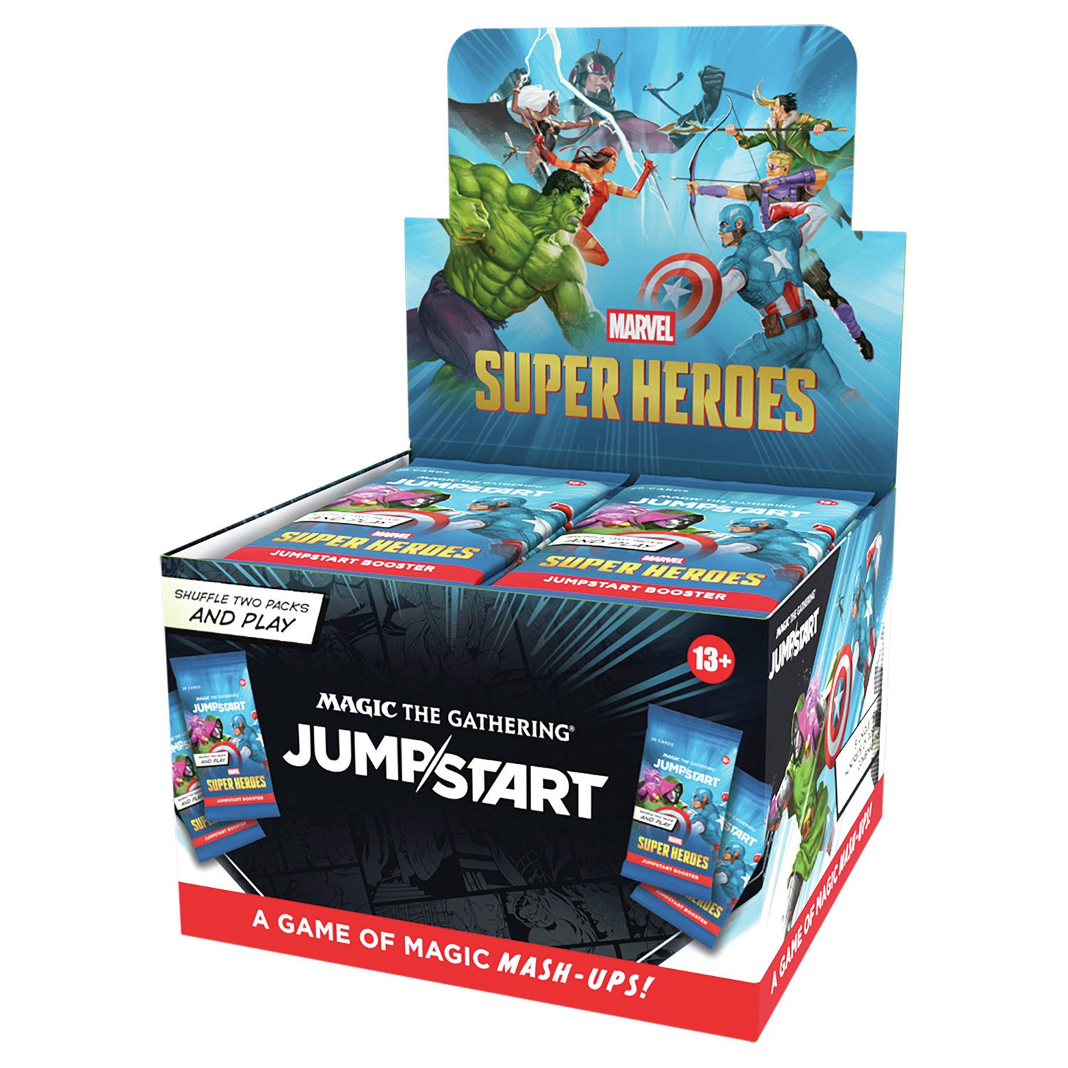 MTG Marvel Super Heroes Jumpstart Booster 24 Pack Trading Card Pre-Order