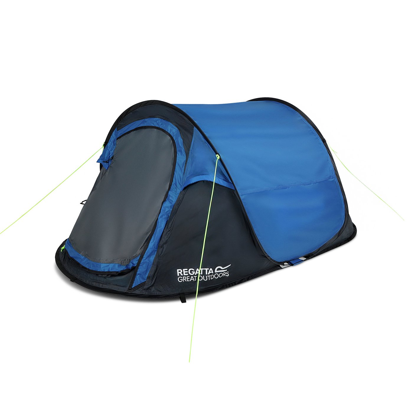 Regatta 2 Man 1 Room Dome Pop-Up Tent - Blue