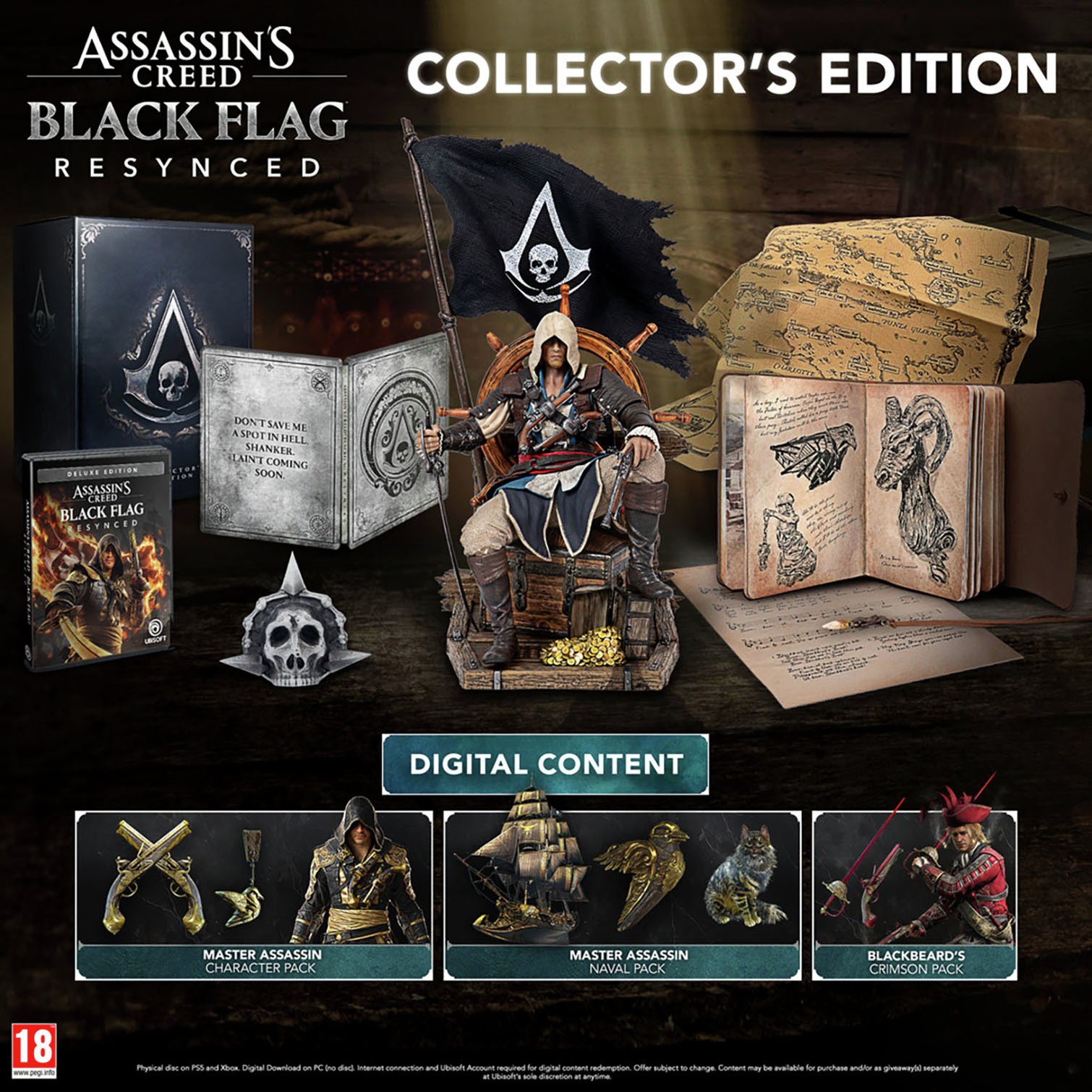 Assassin's Creed: Black Flag - Resynced Collector's Edition PS5 Game Pre-Order