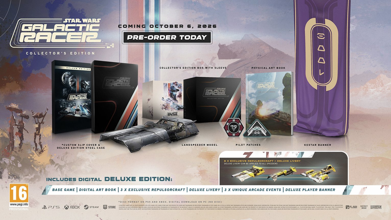 Star Wars: Galactic Racer Collector's Edition PC Game Pre-Order