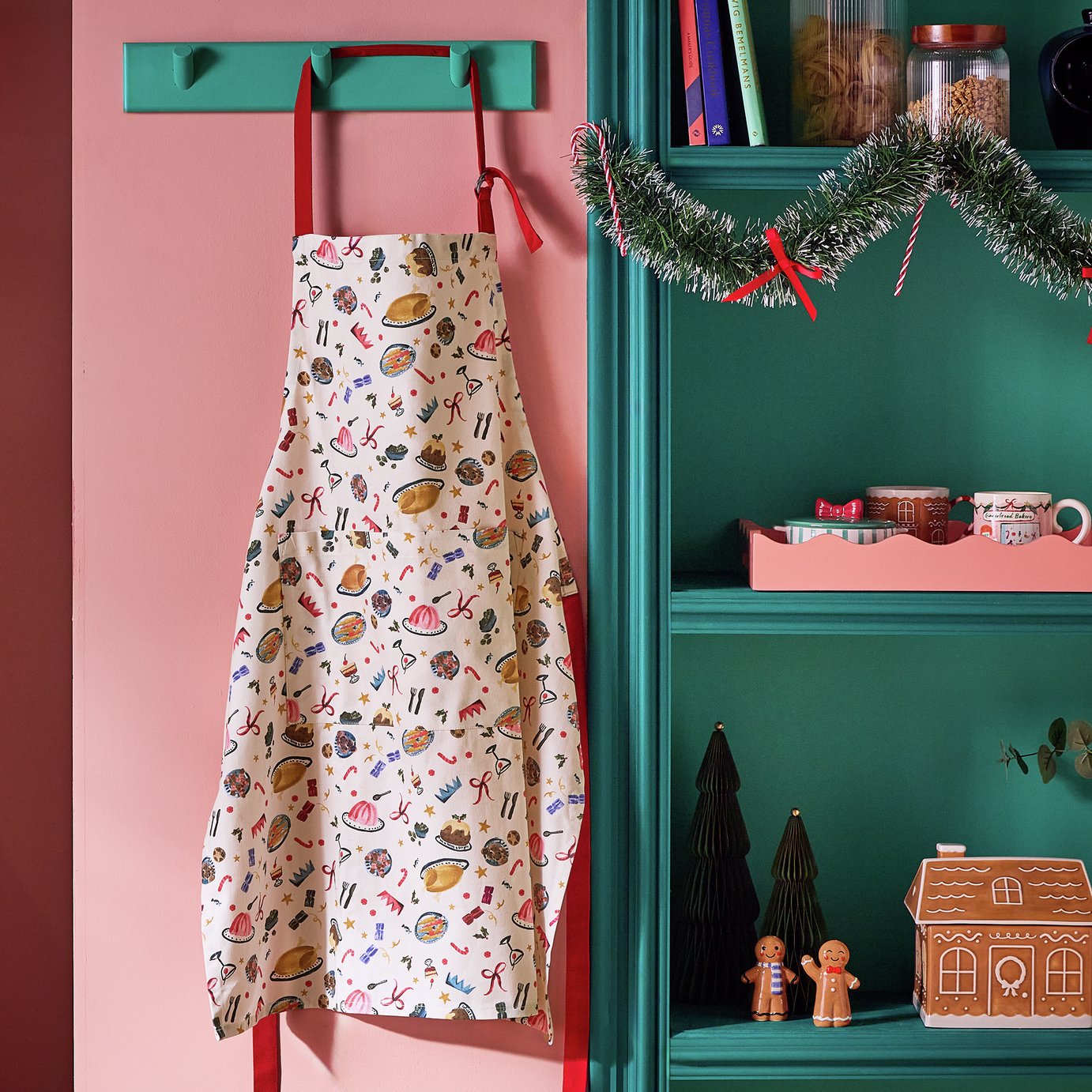 Argos Home Foodie Apron - Ivory