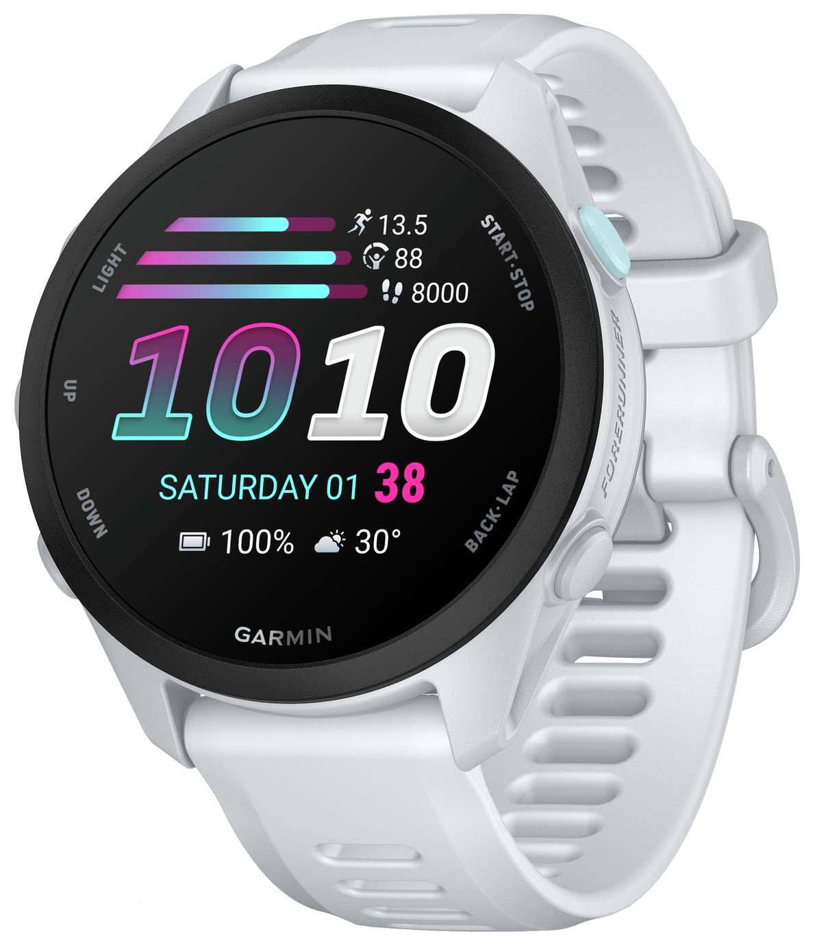 Garmin Forerunner 70 GPS Running Smart Watch - Whitestone