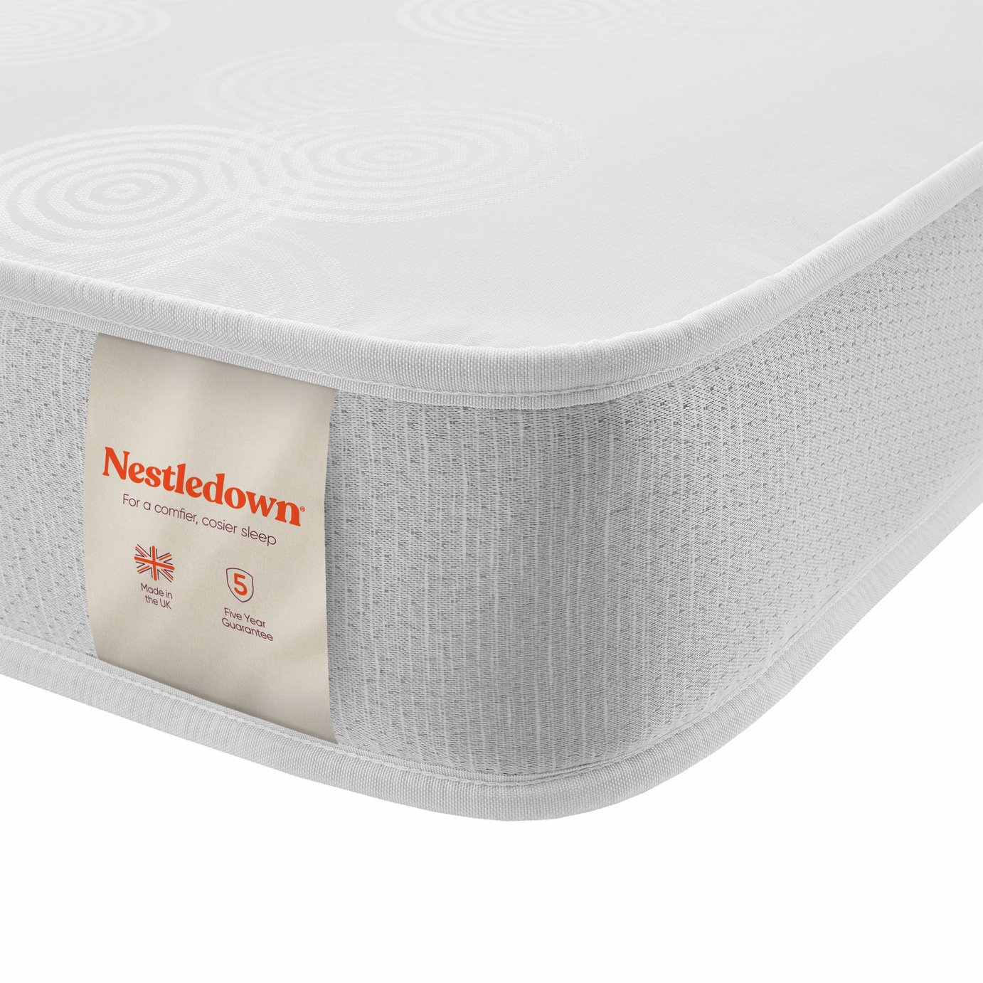 Nestledown Sprung Open Coil Firm Mattress - Kingsize
