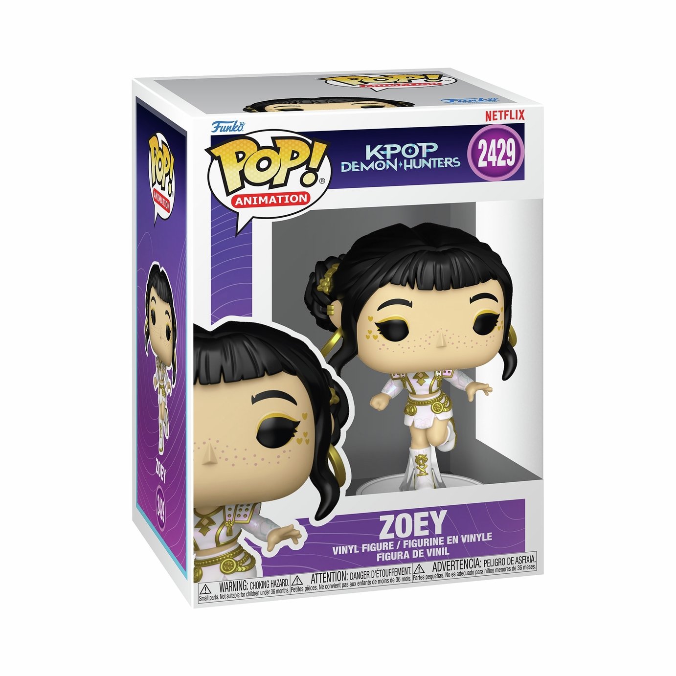 Funko POP! Animation K-pop Demon Hunters Zoey 4.1 Inch Vinyl Figure