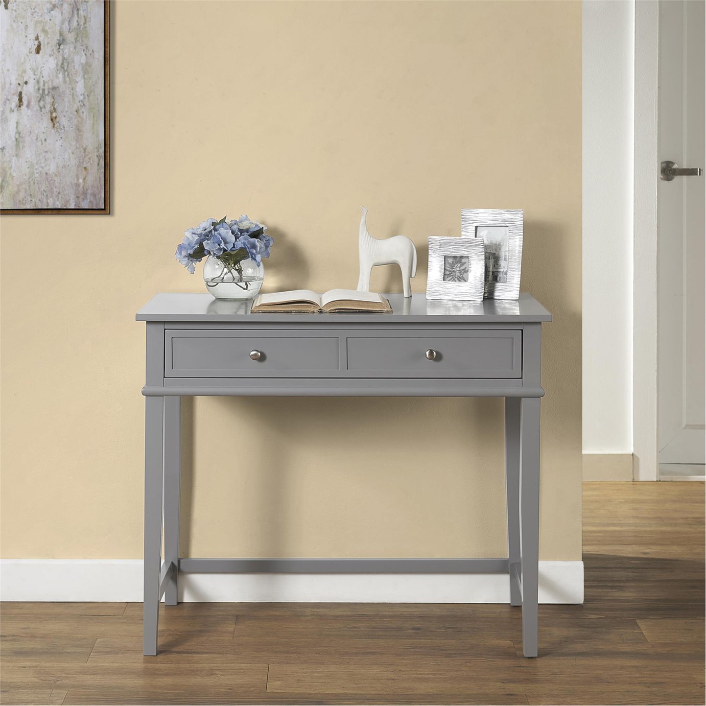 Dorel Franklin 1 Drawer Desk - Grey