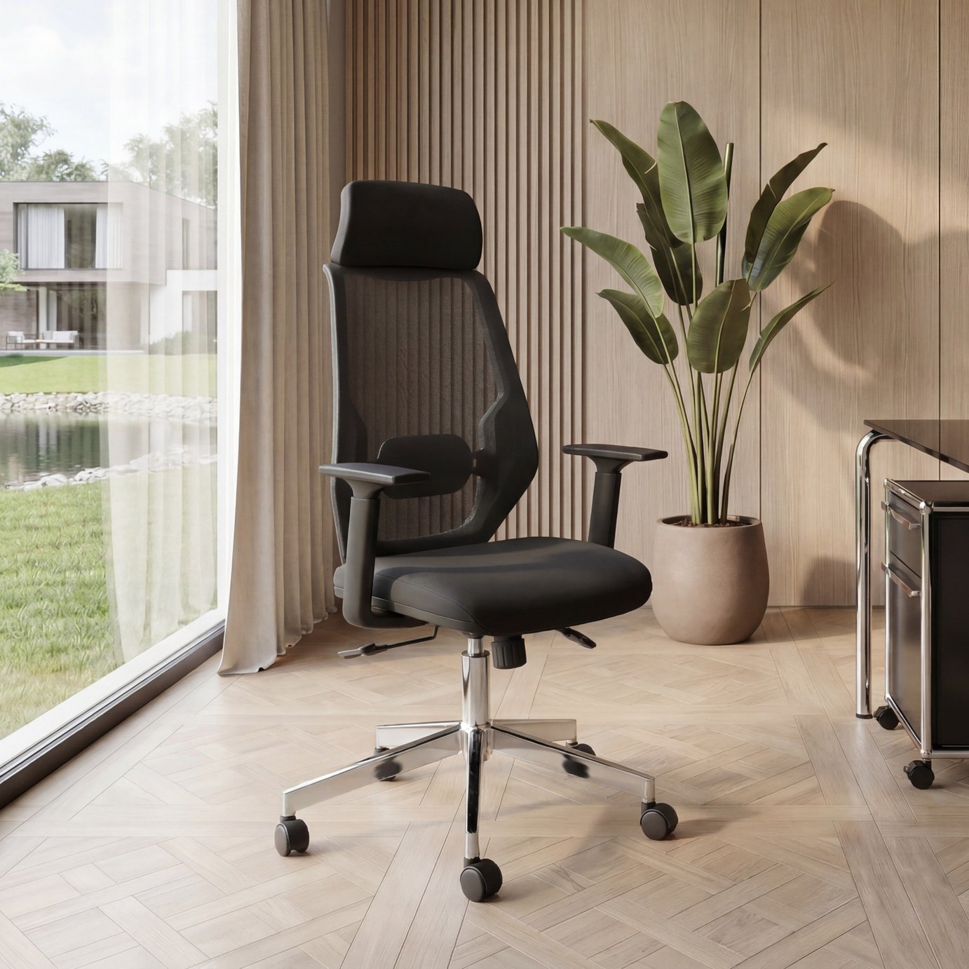 Dorel Clifton Office Chair - Black