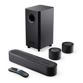 Majority Bowfell Halo 5.1Ch Atmos Soundbar with Wireless Subwoofer