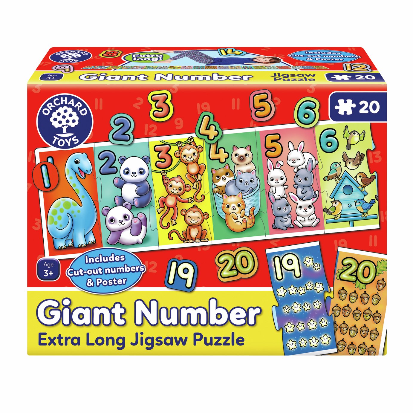 Orchard Toys Giant Number Board Game