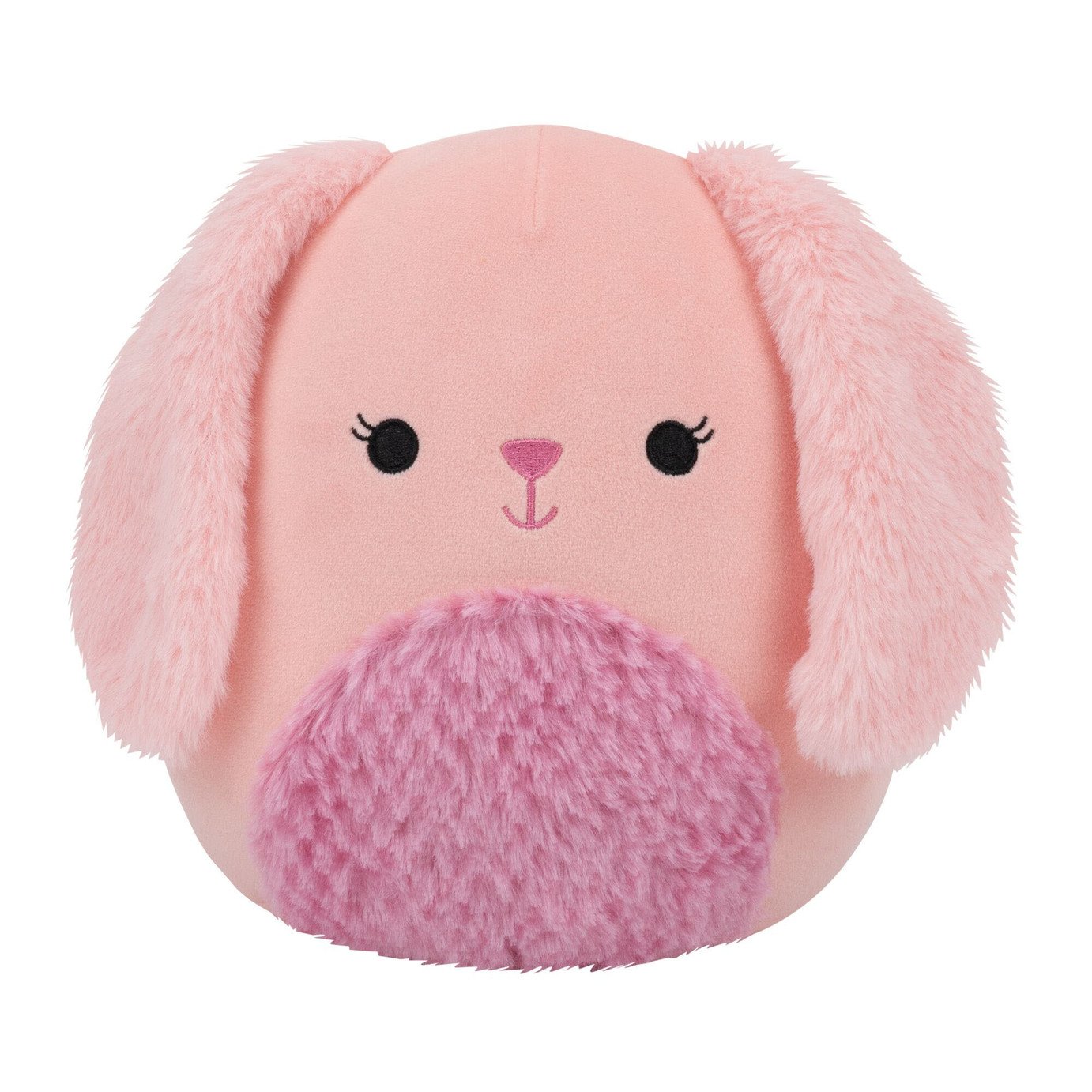 Squishmallows Original Bop the Pink Bunny with Fuzzy Ears 7.5 Inch Plush Toy